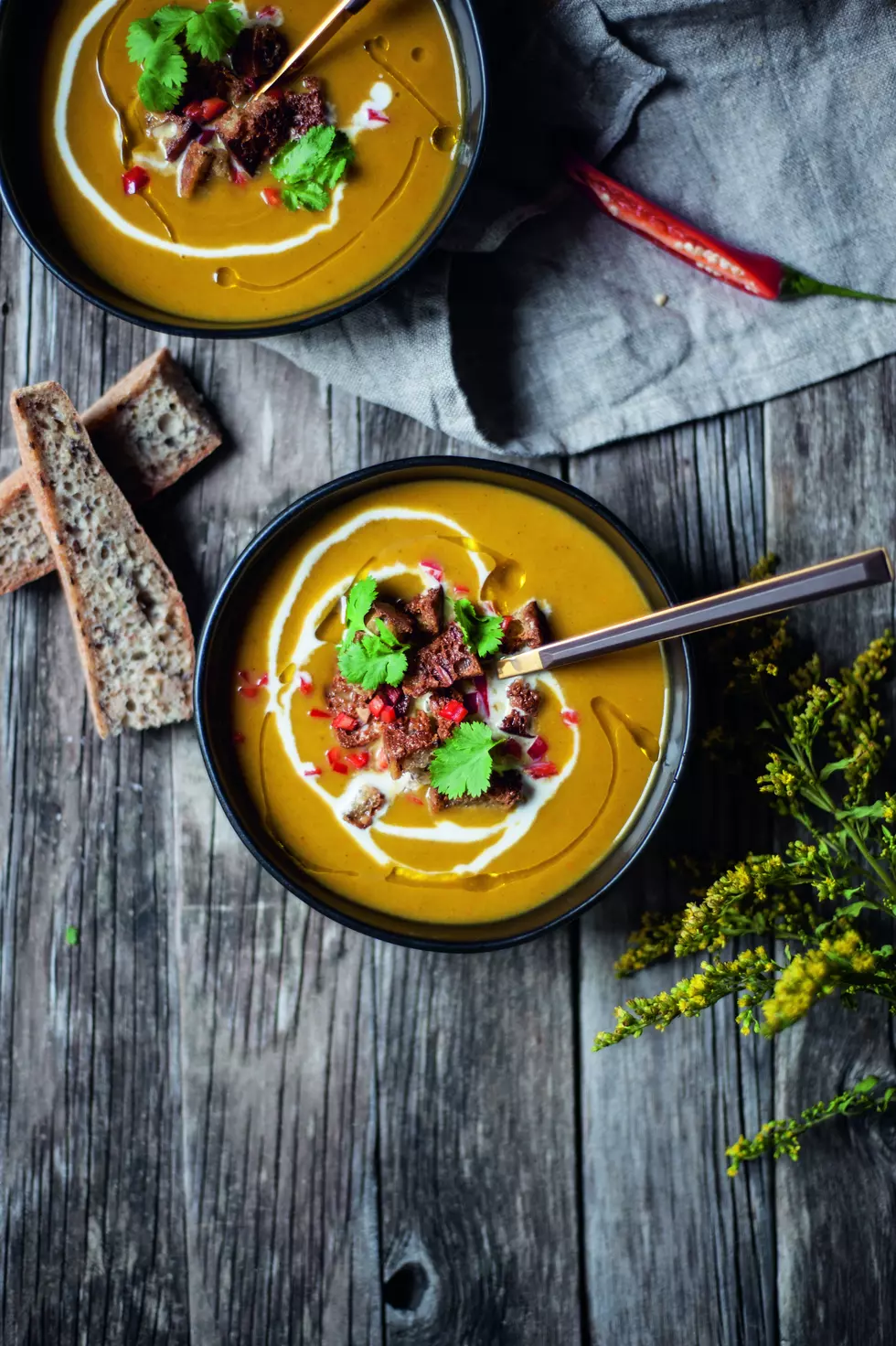 Autumn in a Bowl: The Best Coconut and Pumpkin Soup