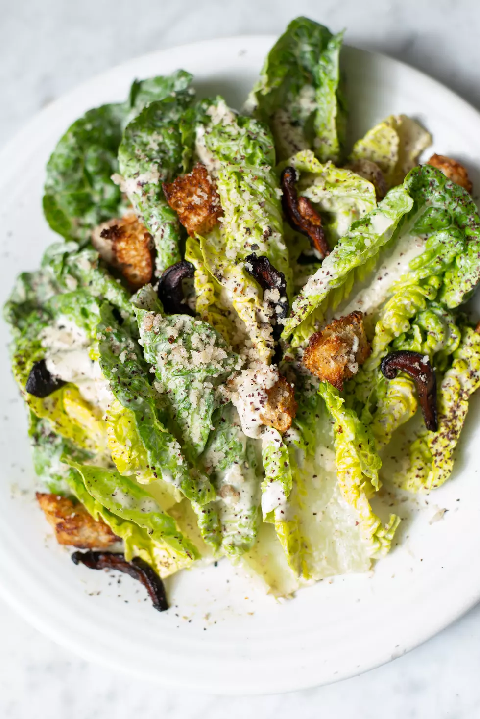 Café Gratitude Recipe: Kale Caesar Salad with Wakame and Brazil Nut Parmesan