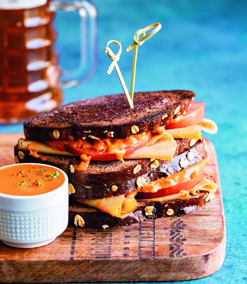 Vegan Recipe: Make This Delicious Smoky Gouda Melt with Dijon Mustard