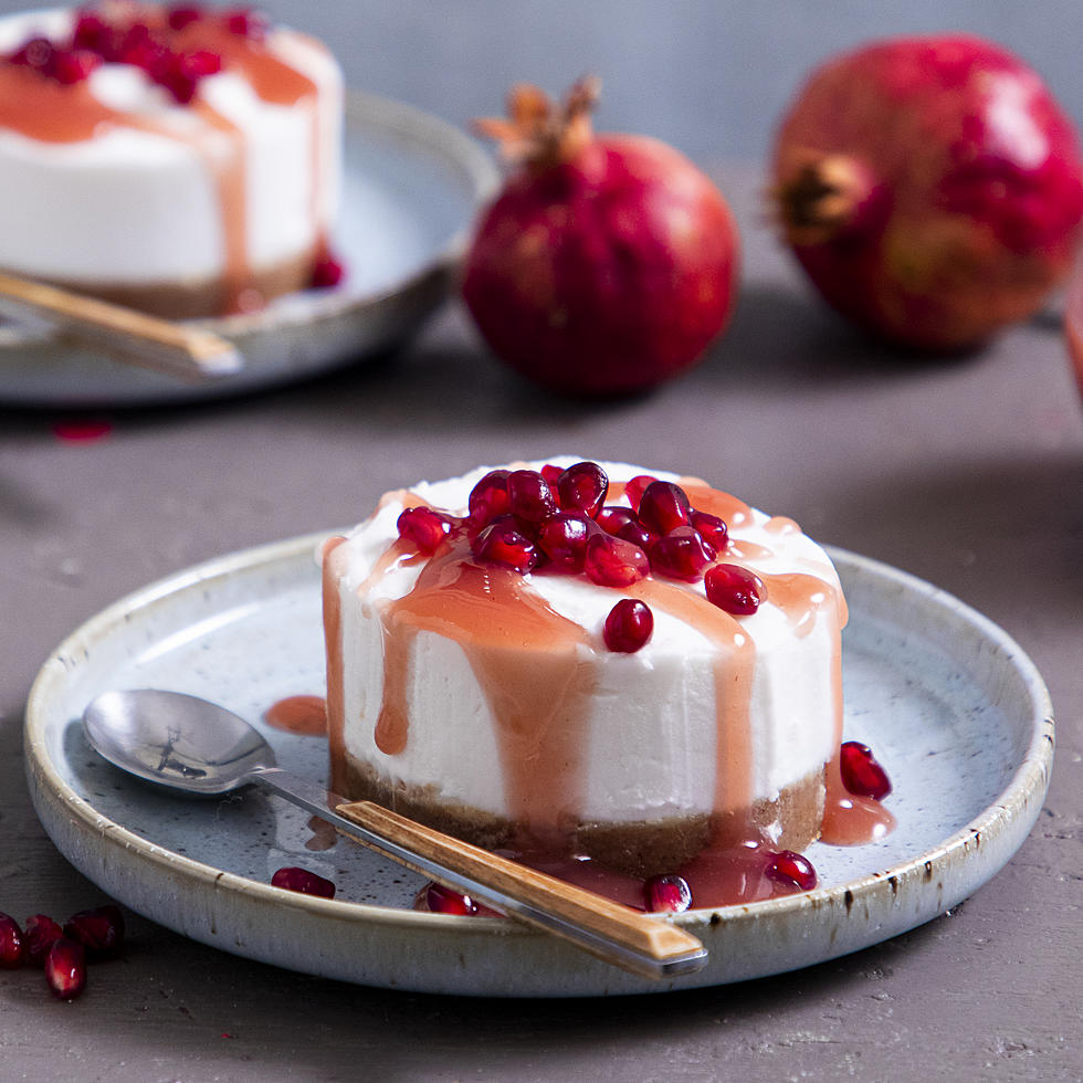It&#8217;s National Cheesecake Day! Make This Vegan Pomegranate Cheesecake