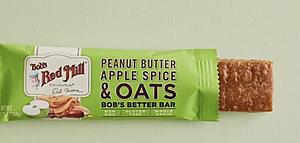 Bob’s Better Bar Peanut Butter and Apple Spice & Oats