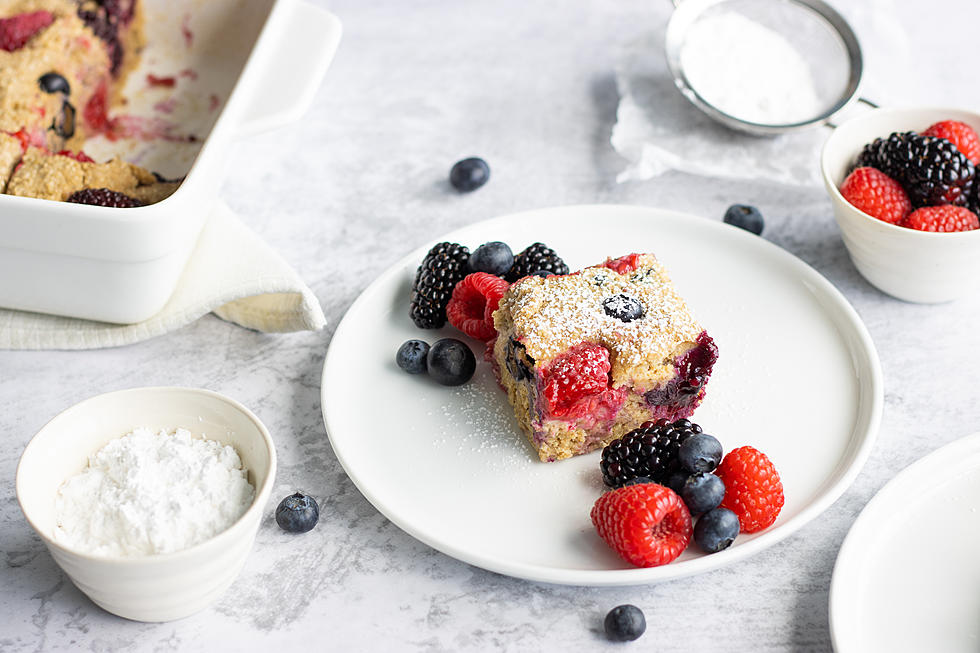 Dairy-Free Triple Berry Baked Oats