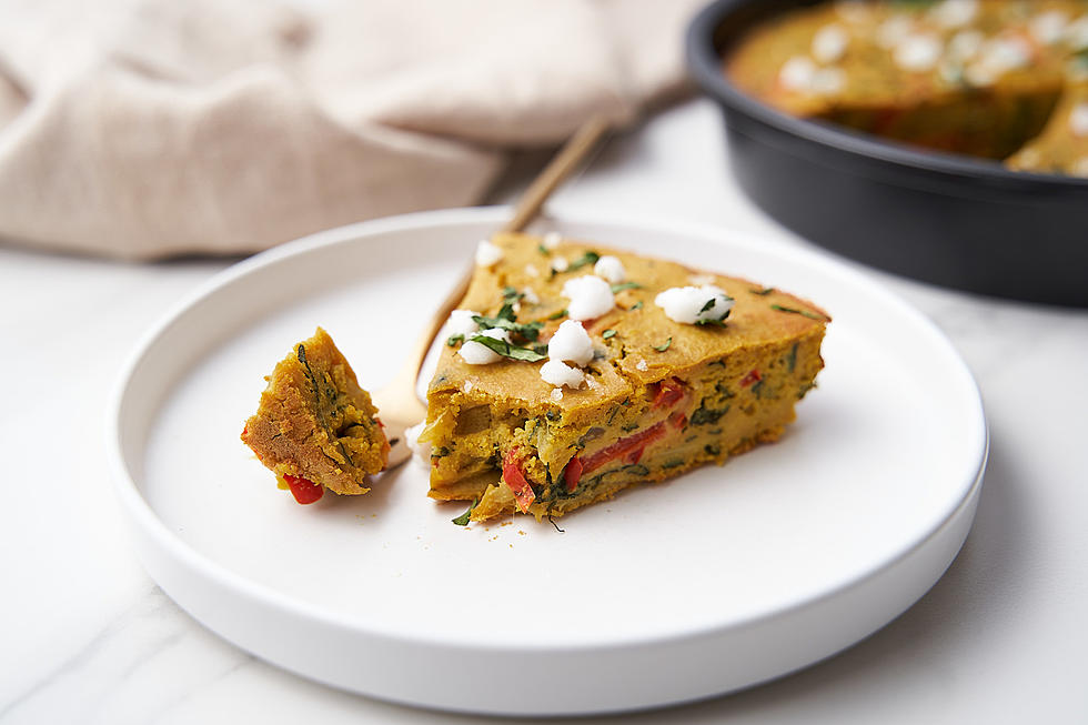 Chickpea Vegetable Frittata For Under $1 a Serving