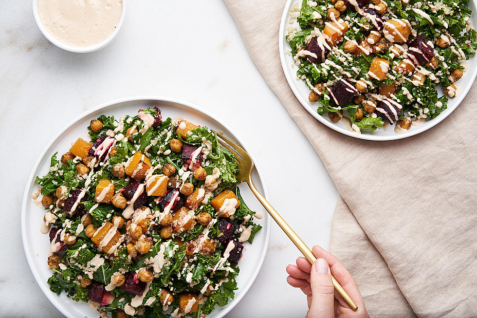 Kale Salad with Creamy Vegan Chipotle Dressing for Under $1 a Serving