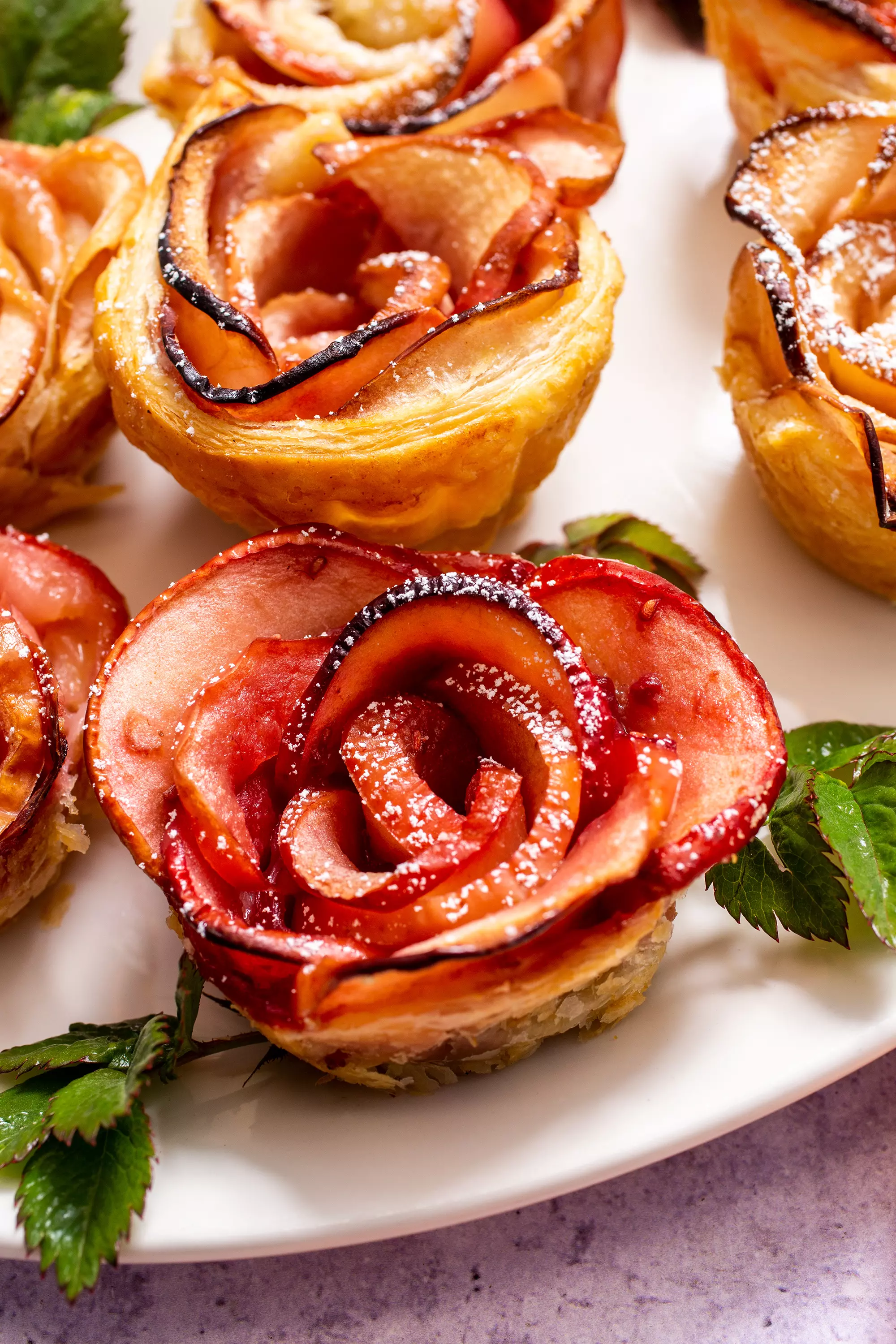 Easy Puff Pastry Apple Roses - House of Nash Eats