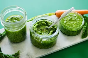 5-Minute Dairy-Free Pesto, Make It 3 Different Ways