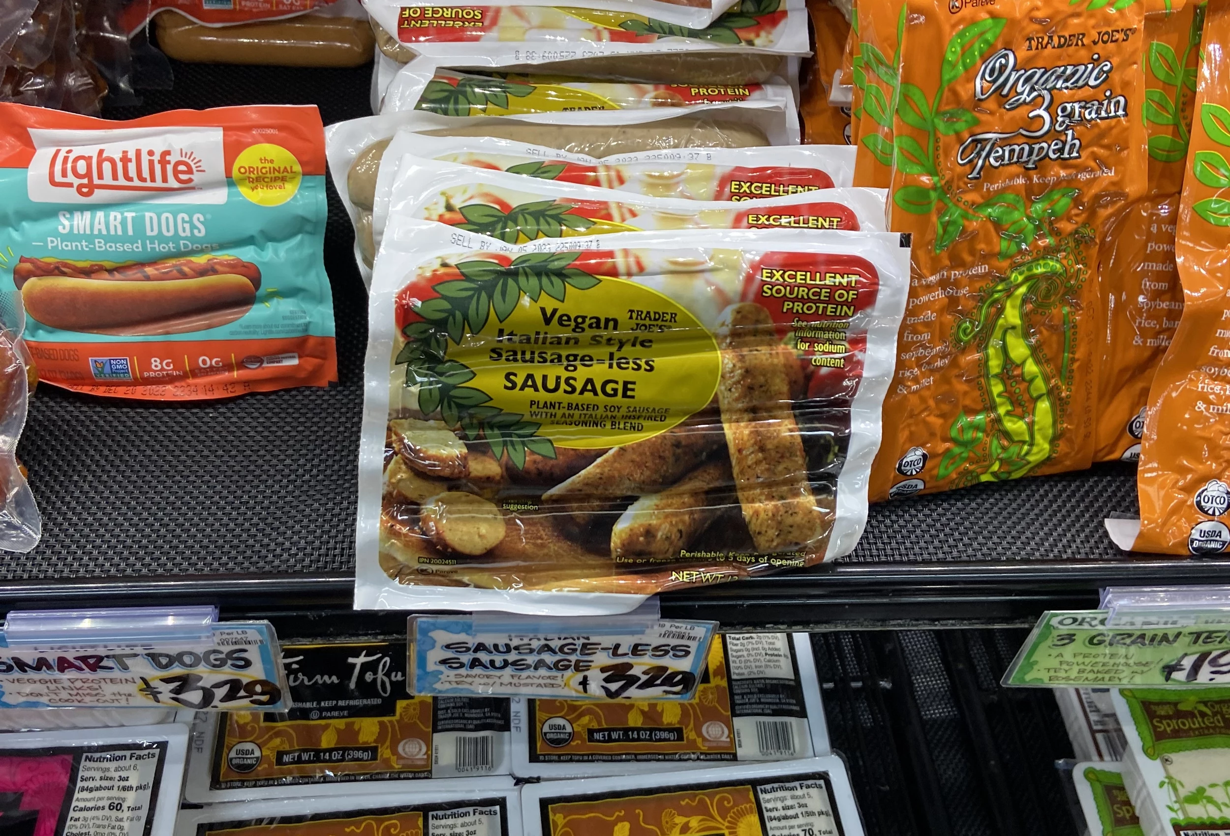 Healthy Trader Joe's Products: Meatless Sausage, Soup Dumplings & More