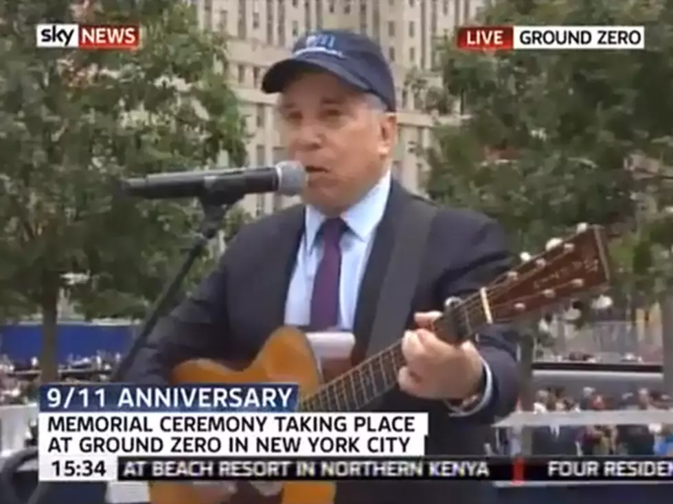 Paul Simon Gives Poignant Performance of ‘The Sound of Silence’ at Ground Zero [VIDEO]