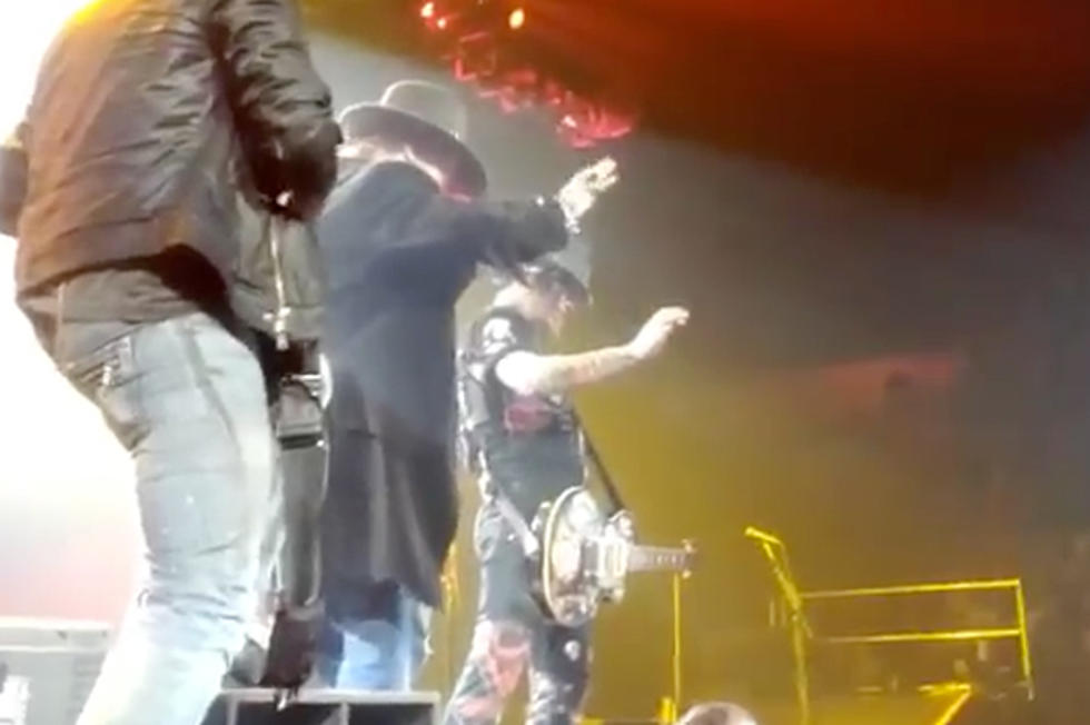 Guns N’ Roses Ejects Unruly Concert-Goer While Singing ‘Happy Trails’