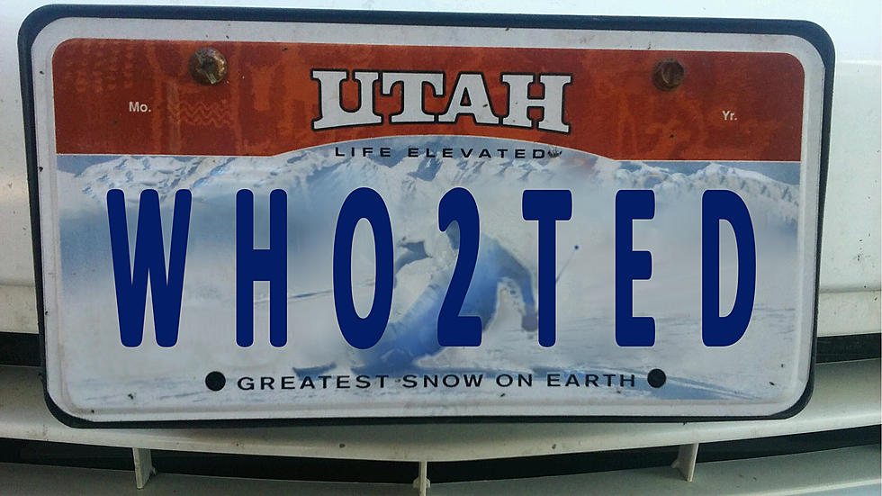 Rejected Utah Personal Plates