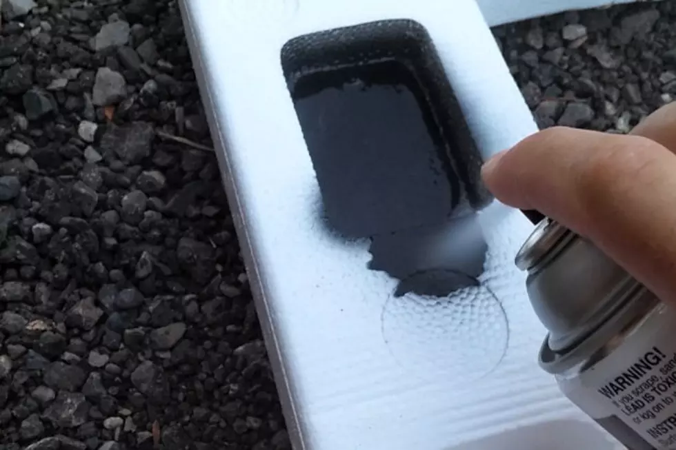 Styrofoam vs Spray Paint