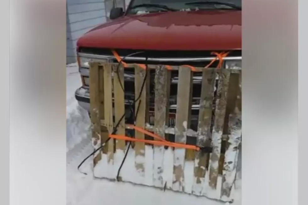 Ingenious Redneck Way To Plow Snow In Idaho