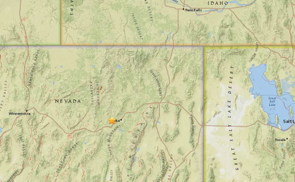 Another Earthquake Hits Near Elko Nevada