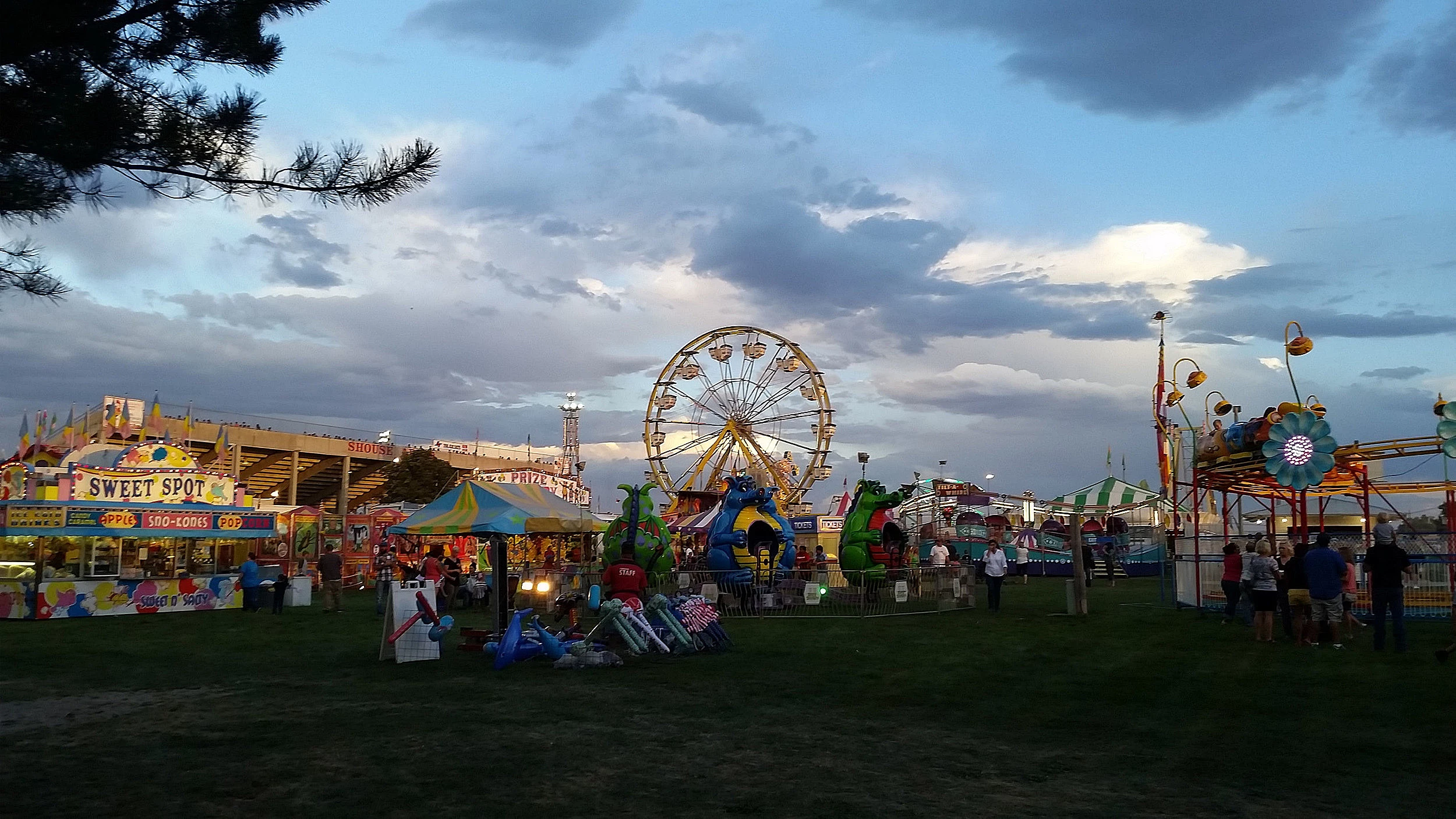 Carnival Fun, Games, and Rides at the Magic Valley Mall