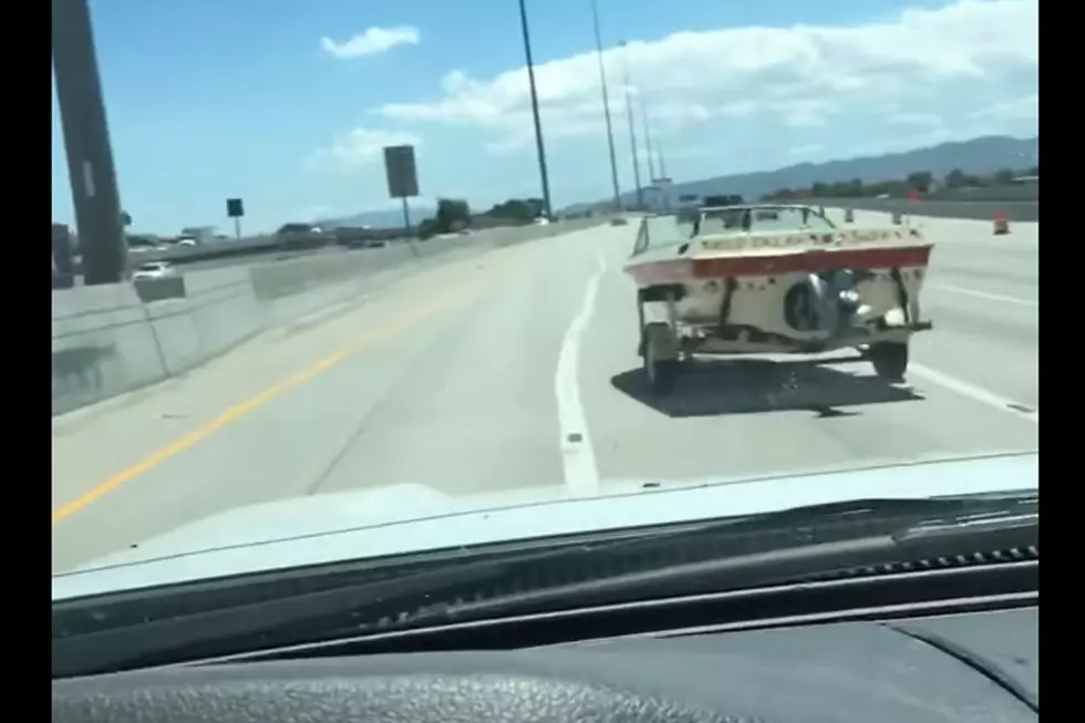 Boat Cruises Down Utah Highway After Breaking From Trailer Hitch