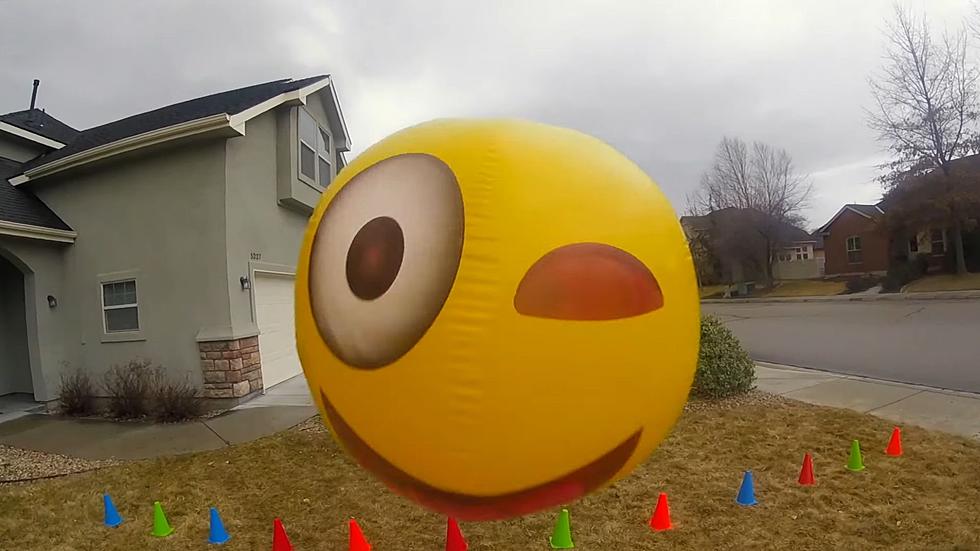 Watch: Idaho Man Breaks Another Pointless Record With a Big Bouncy Ball