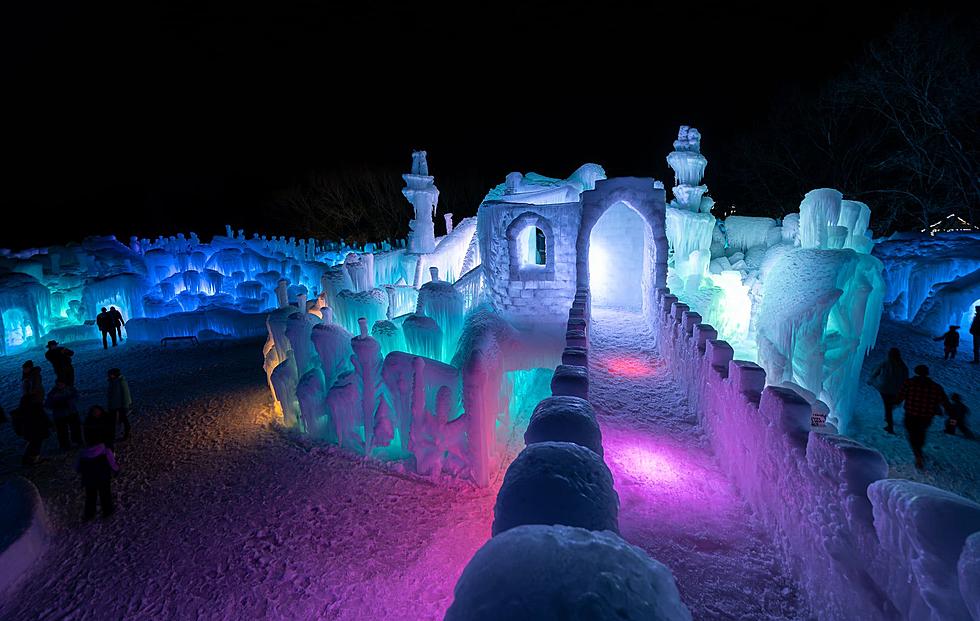 LOOK: Beautiful LaBelle Lake Ice Palace Prepping For 2021 Idaho Winter