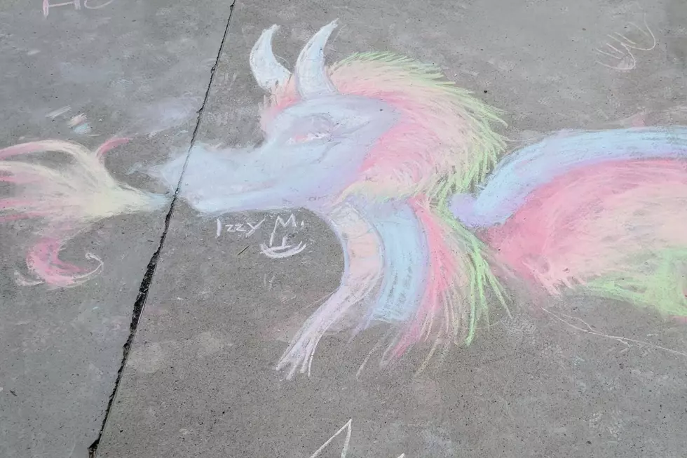 Amazing Twin Falls Chalk Art Appears in the City Park