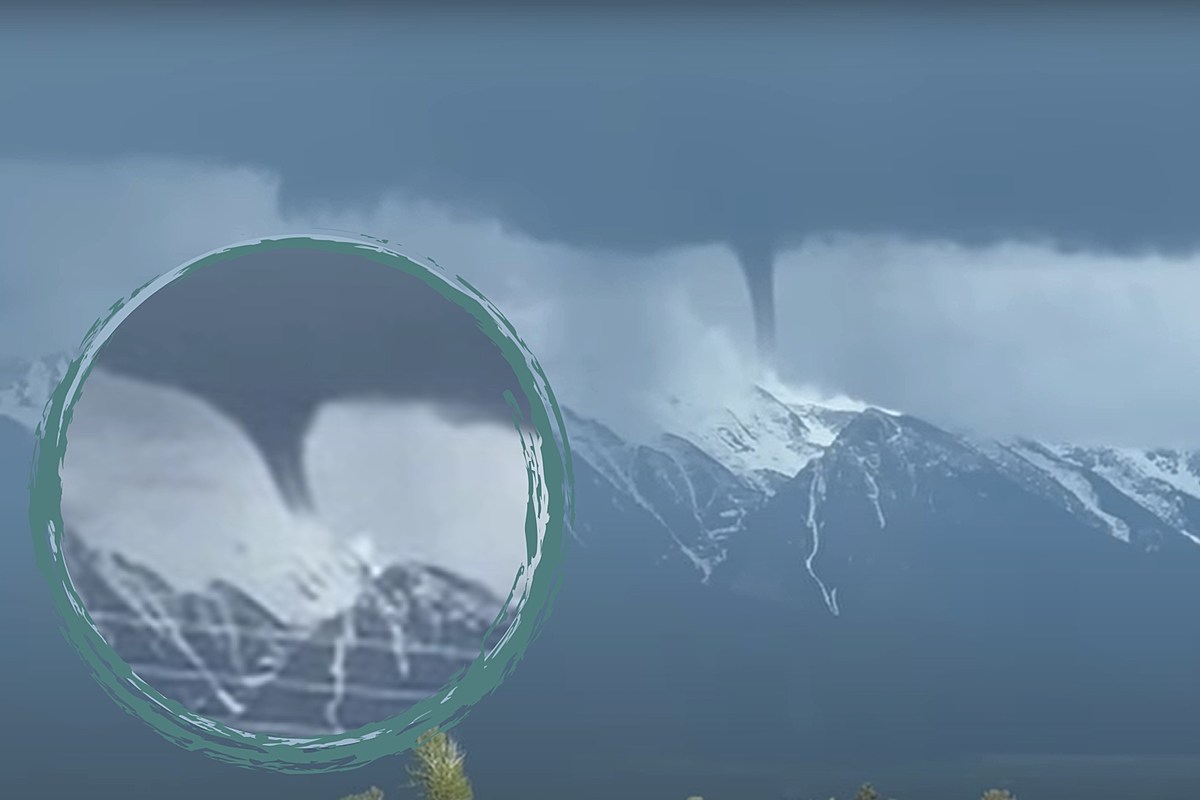 Montana Mountain Tornado Video