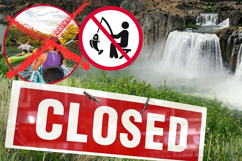 Shoshone Falls Park Will be Closed to the Public Starting Friday the 29th