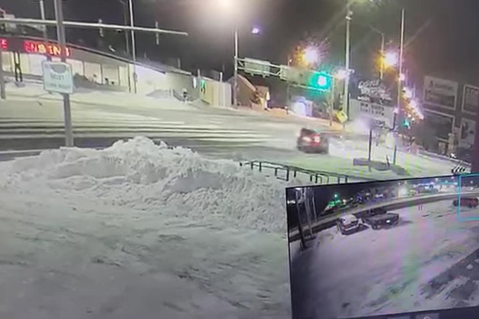 Video Shows Car Crashing Into Twin Falls Traffic Pole