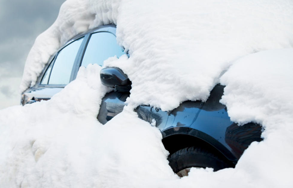 Wyoming Automobile Snow Hats Are Early This Year