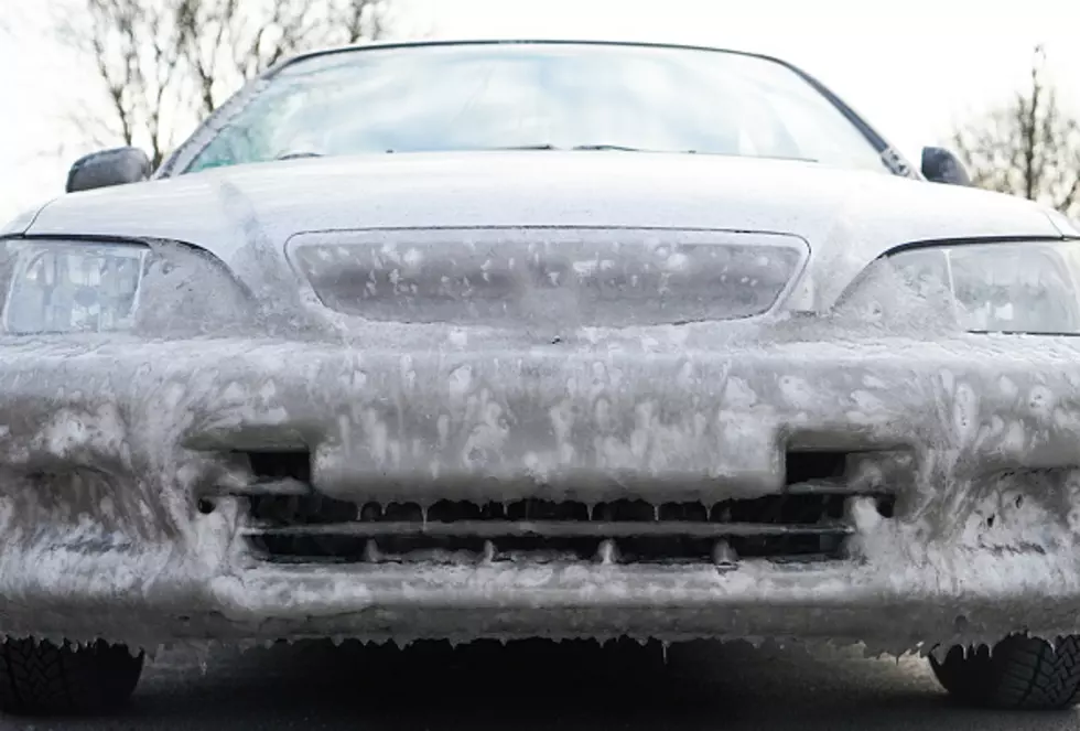 Wyoming Car Frozen To Ground In Parking Lot (PHOTO)