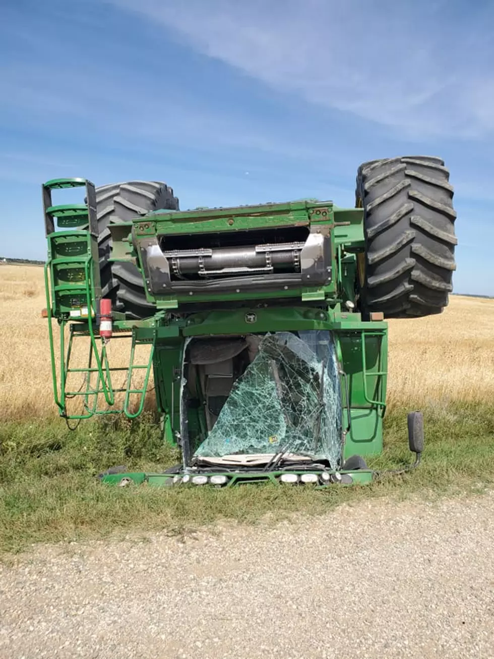 Drunk Driver Rolls Combine (PHOTOS)