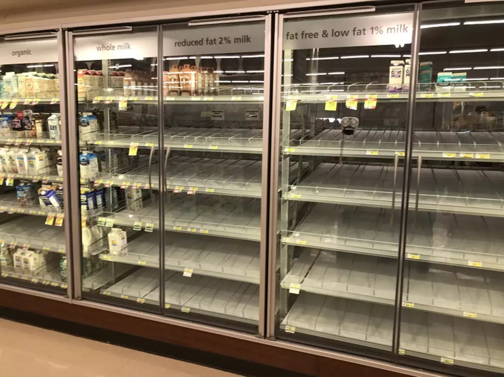 GALLERY: Wyo Grocery Stores Emptying As Trucks Can&#8217;t Deliver
