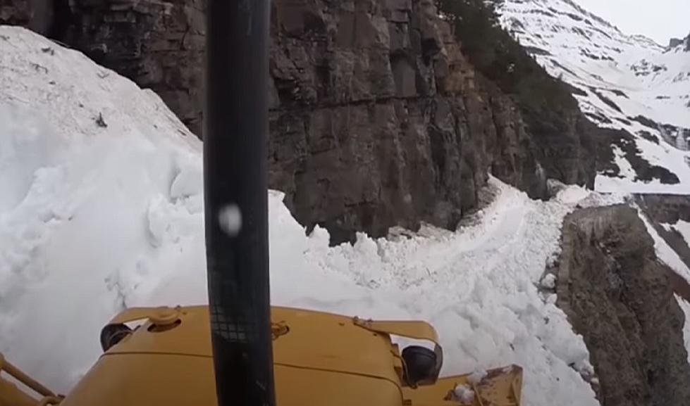 Nail Biting Video Of Dangerous Mountain Pass Snow Removal
