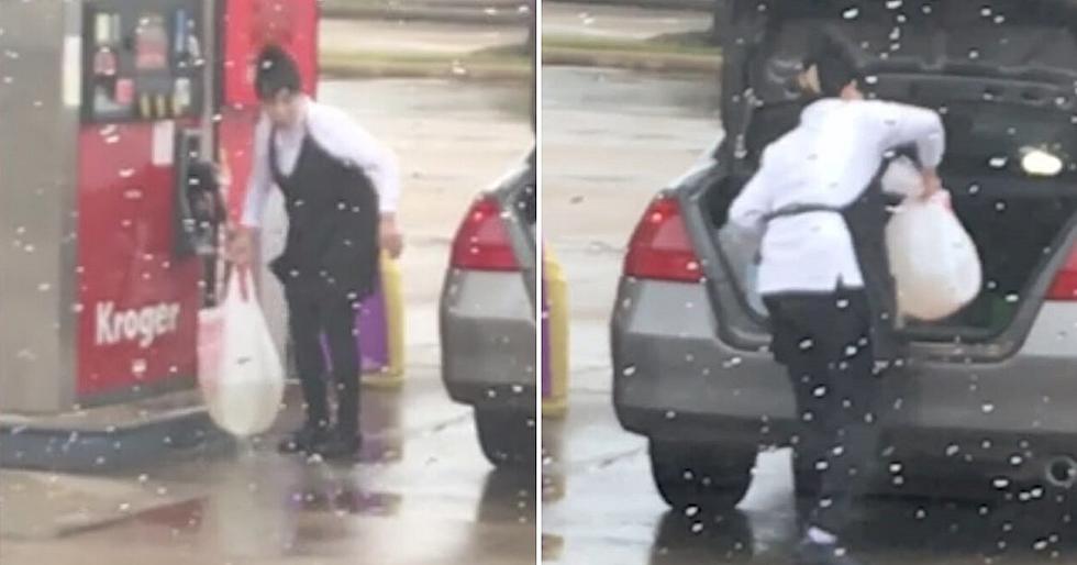 Video Of Lady Pumping Gas Into Plastic Bag Crushes My Faith