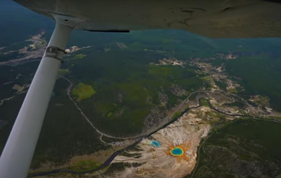 How it Looks To Fly Low & Slow Over Wyoming’s Yellowstone