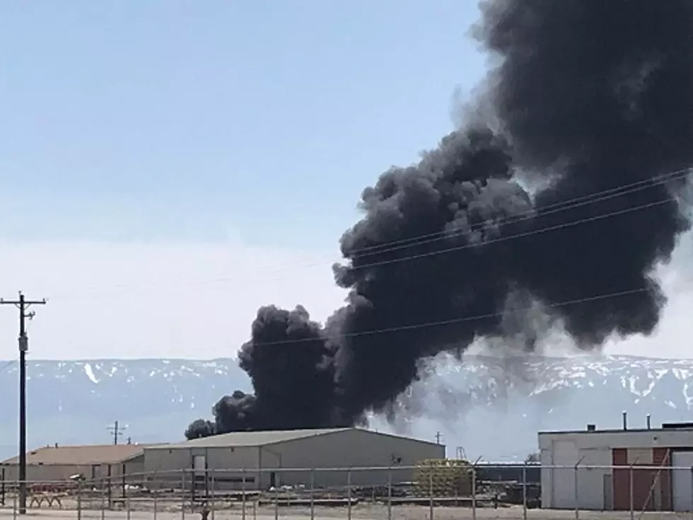 What Was That Black Smoke at The Casper/Natrona County Airport?