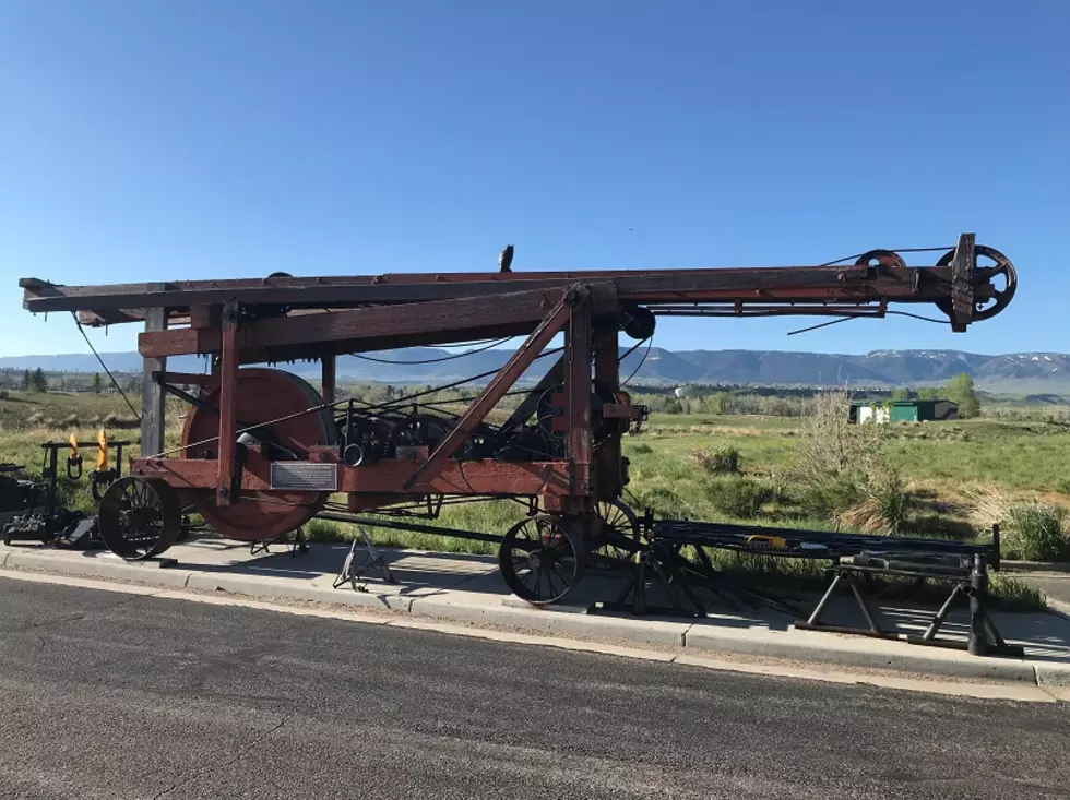 A Famous Drill From WAY Back Is On Display In Casper