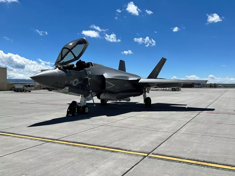 Top Gun War Planes Land In Casper, Wyoming