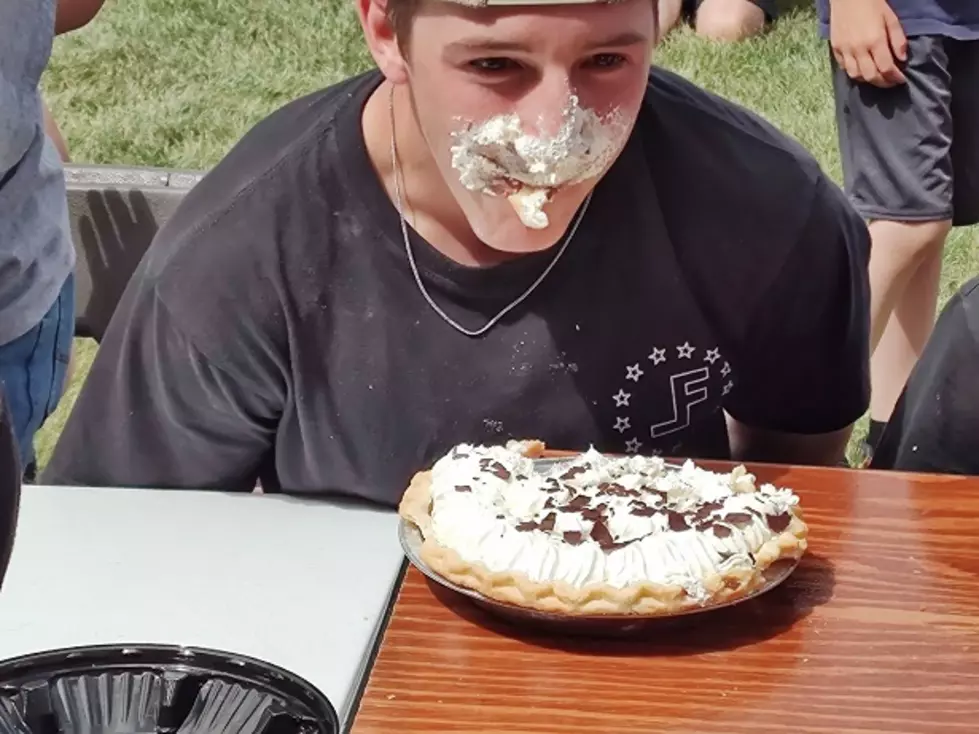 LOOK: Hysterical Photos From Chugwater&#8217;s Pie Eating Contest