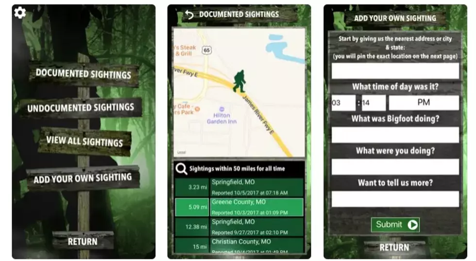 Hunt Bigfoot With This App