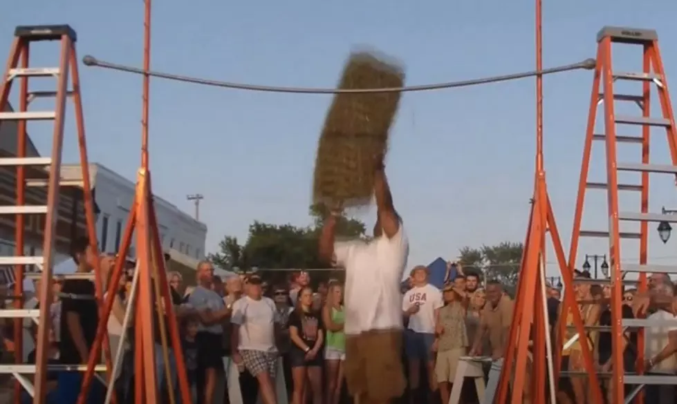 WATCH: These Hay Bail Contests Should Be Olympic Events