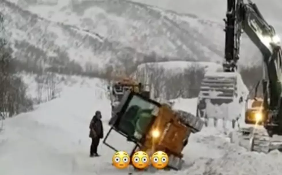 WATCH: Skid-Steer Flipped Upright, Driver Sent FLYING!