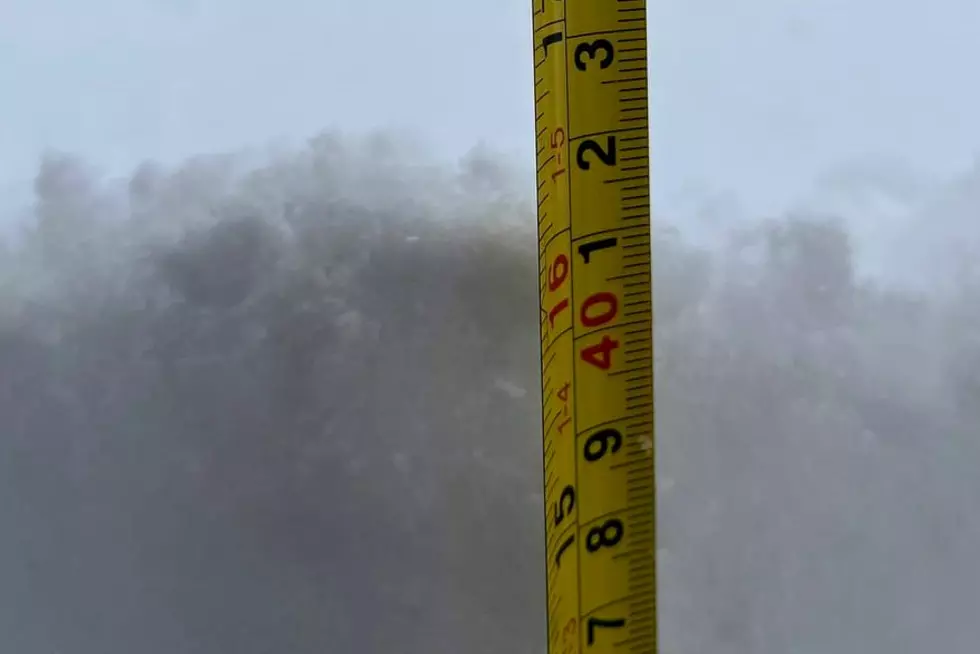 Wyoming Snow Fall Totals - Tuesday Morning