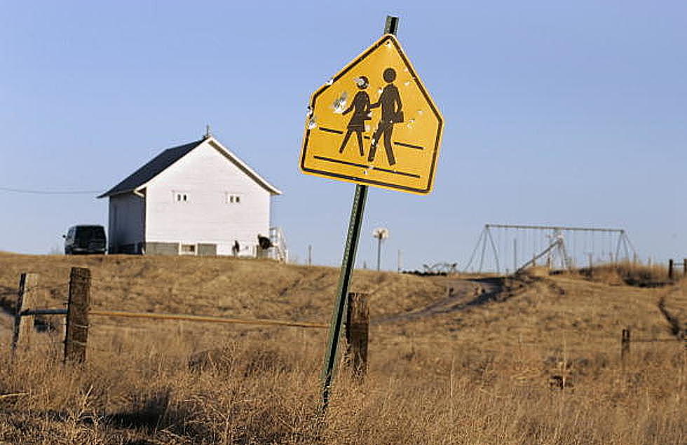 Shooting Road Signs, Wyoming Youth Preform Public Service