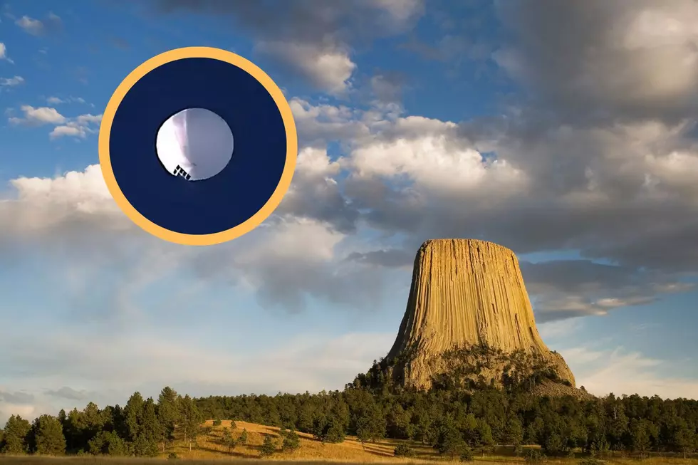 That Chinese Balloon Passed Right Over Devils Tower, Wyoming