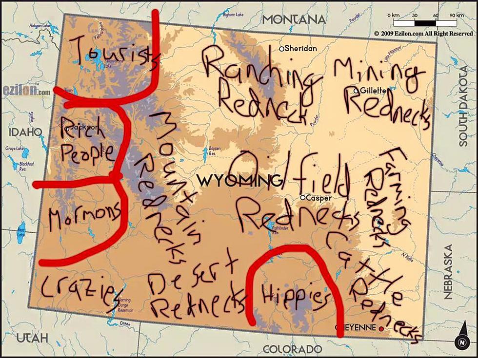 This Deadly Accurate Wyoming Demographic Map Had Us Rolling