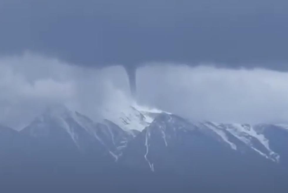 WOW! Rare Montana Mountain Tornado Captured On Video