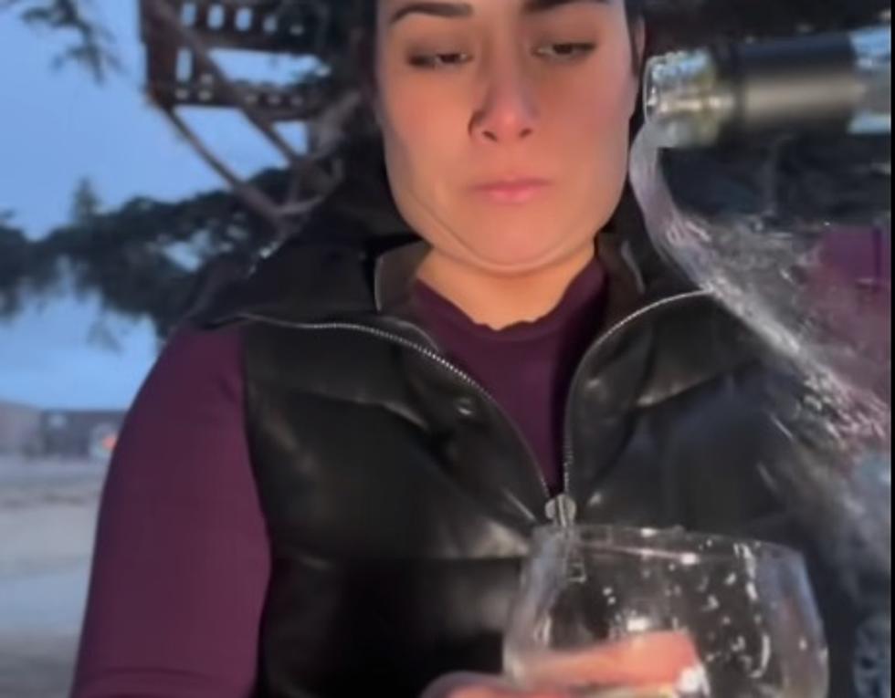 She Just Wanted To Enjoy A Glass Of Wine In Wyoming
