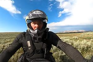 WATCH: Crazy Backcountry Motorcycle Ride Across Wyoming