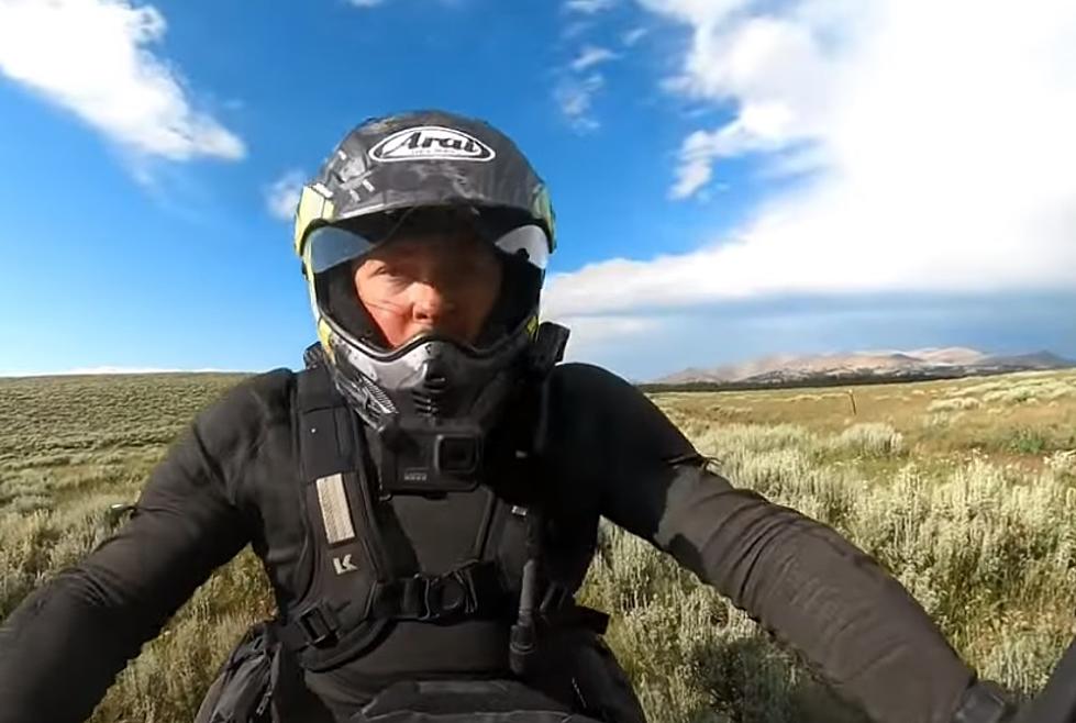 WATCH: Crazy Backcountry Motorcycle Ride Across Wyoming