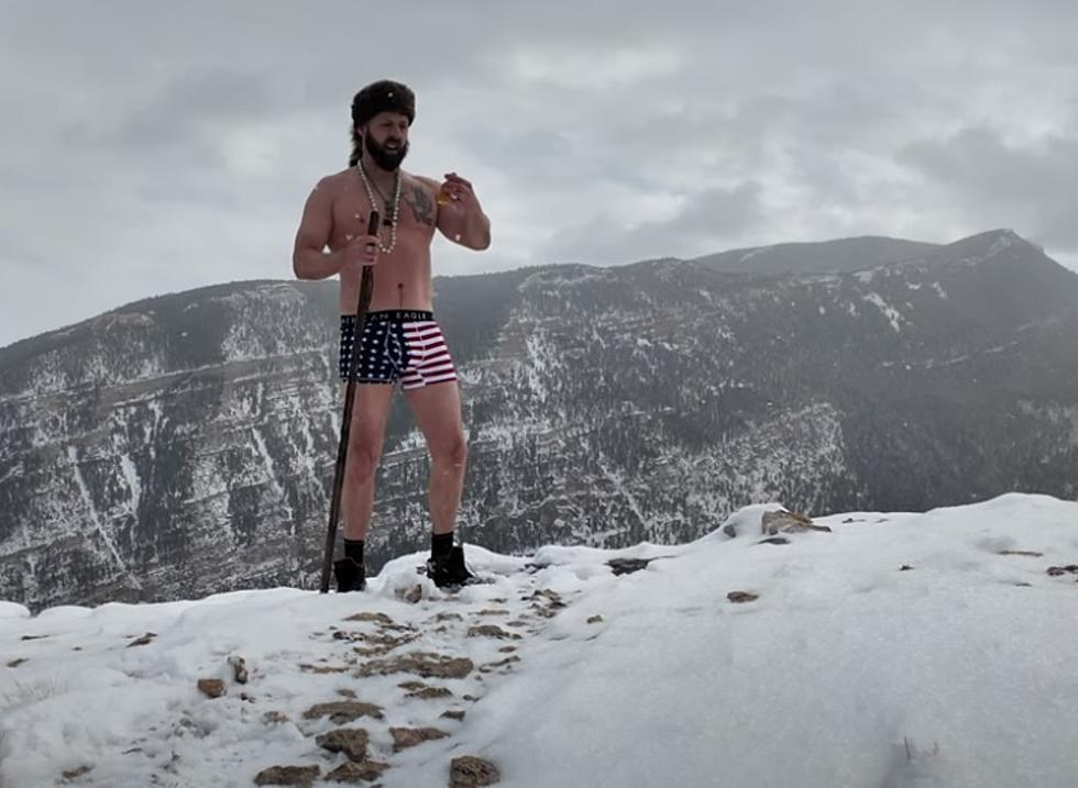 Famous YouTuber Explores Bighorns In His Underwear