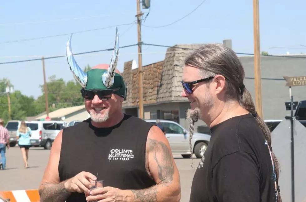 Horny Mike and Ryan Evans Visit Wheatland Car Show