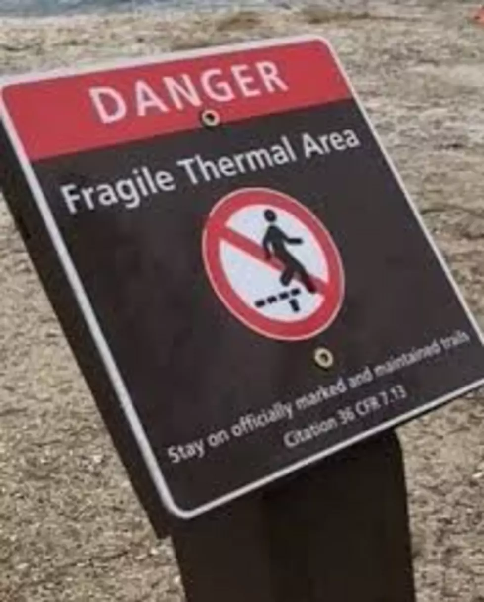 Tourons Of Yellowstone warning sign jpg